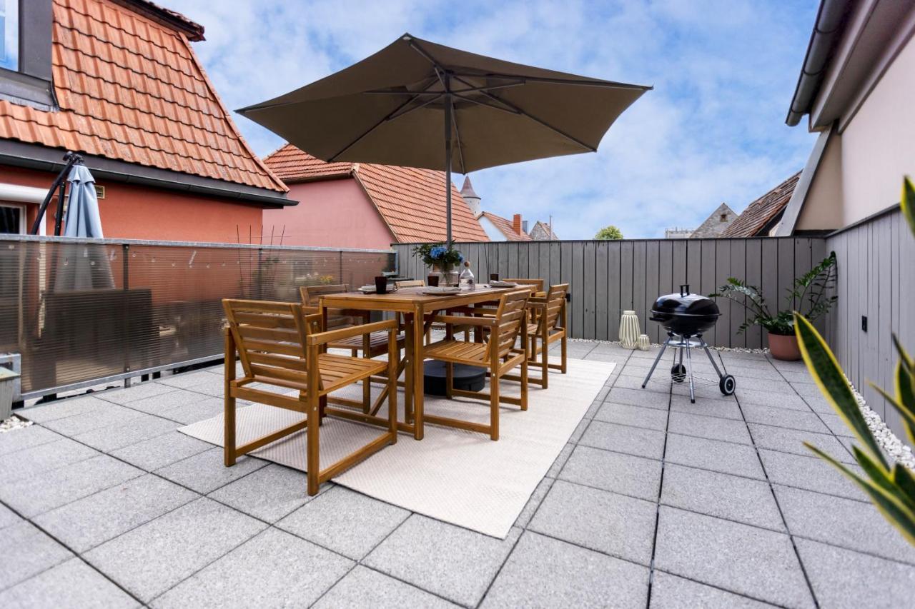 Homie Stay Badgasse - Fewos Am Main Mit Dachterrasse & Fahrradgarage Ochsenfurt Zewnętrze zdjęcie